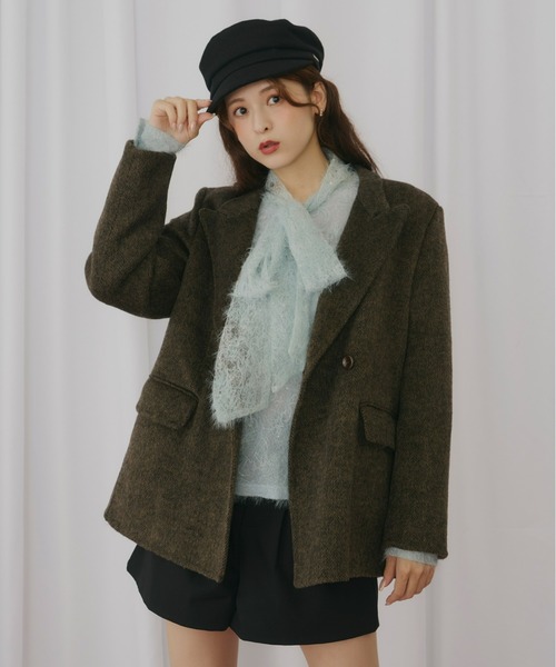 Olu.（オルドット）の「ツータックショートパンツ（その他パンツ・レディース・ベージュ/ブラック/グレー・FREE）」の9枚目の写真