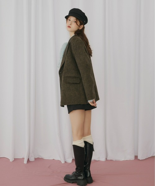 Olu.（オルドット）の「ツータックショートパンツ（その他パンツ・レディース・ベージュ/ブラック/グレー・FREE）」の12枚目の写真