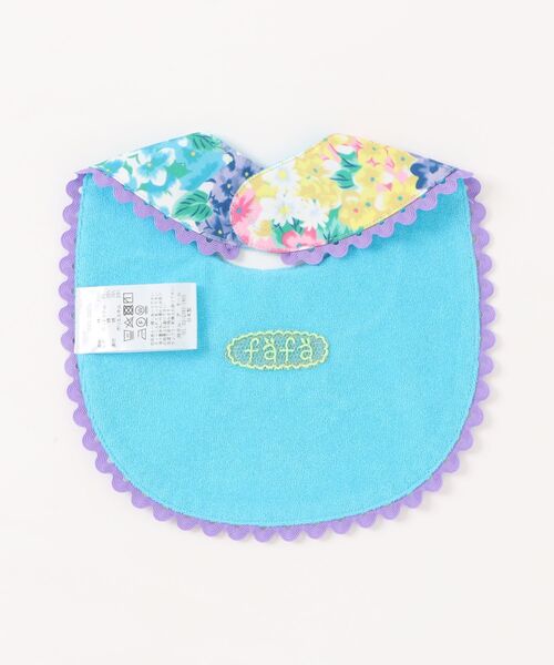 fafa(フェフェ)の「MILLO | ビブ - マルチフラワー(スタイ/よだれかけ・キッズ・マルチ・FREE)」の2枚目の写真