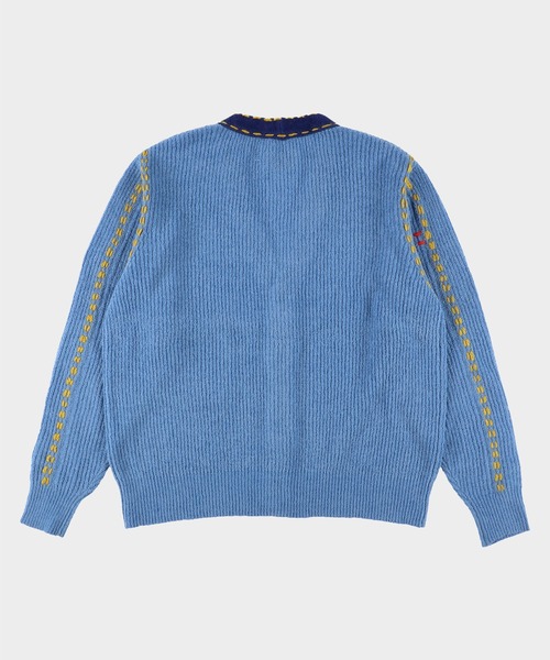 PHINGERIN(フィンガリン)の「King & Prince 髙橋海人さん 着用ブランド PG1 CARDIGAN(カーディガン/ボレロ・メンズ・ネイビー/マスタード/サックスブルー・S/M/L)」の8枚目の写真