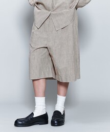 6（ロク）の「＜6(ROKU)＞SIDE PIN TUCK PANTS/パンツ