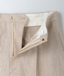 6（ロク）の「＜6(ROKU)＞コットン チェック ショート パンツ（その他