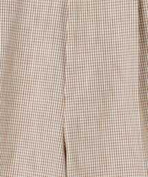 6（ロク）の「＜6(ROKU)＞コットン チェック ショート パンツ（その他