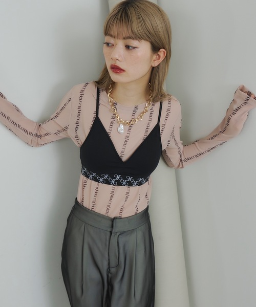 セール】モノグラムロゴラインブラトップ（その他アンダーウェア