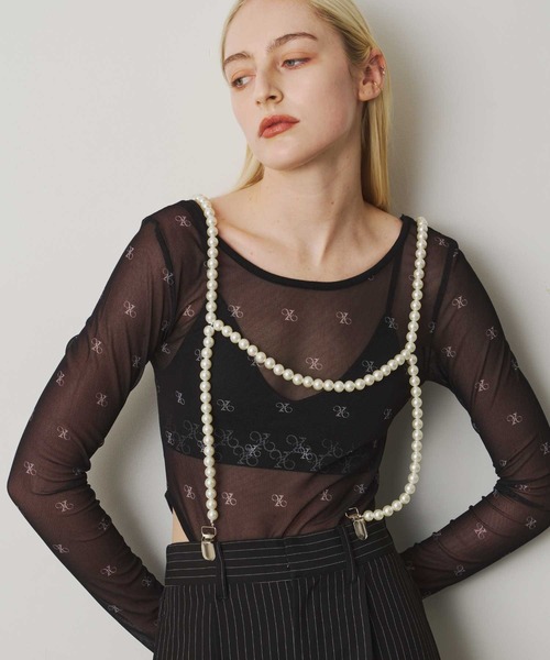 セール】モノグラムロゴラインブラトップ（その他アンダーウェア