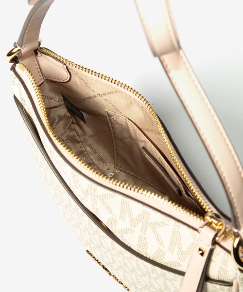美品✨　マイケルコース　ワンショルダーバッグ　三日月　ハーフムーン　スタッズ セール】Michael Kors DOVER SM HALF MOON XBODY マイケルコース