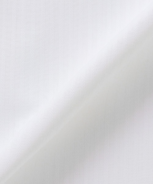 TOKYO SHIRTS(トウキョウシャツ)の「透け防止 形態安定ノーアイロン スキッパー 長袖ビジネスワイシャツ(ビジネスシャツ・レディース・ホワイト/ブルー・S/M/L/XL/LL)」の6枚目の写真