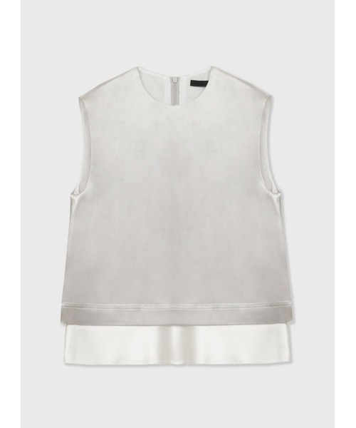 CINOH（チノ）の「BLACK FORMAL スリーブレスブラウス（シャツ/ブラウス・レディース・ブラック・38/36）」の6枚目の写真