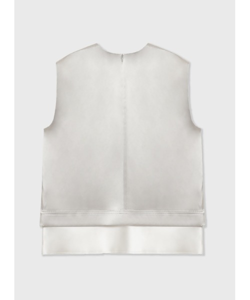 CINOH（チノ）の「BLACK FORMAL スリーブレスブラウス（シャツ/ブラウス・レディース・ブラック・38/36）」の7枚目の写真