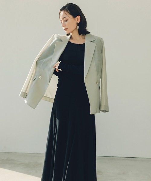 anuans エアリーシアージャケット セール】エアリーシアージャケット（テーラードジャケット）｜anuans