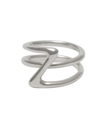 【YArKA/ヤーカ】sudden intersecting 3D ring [luslep5] / 急変交差立体リング