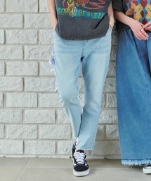 ANTIBAL（アンティバル）の「【ANTIBAL】ストレッチデニム カットオフロングパンツ（デニムパンツ）」