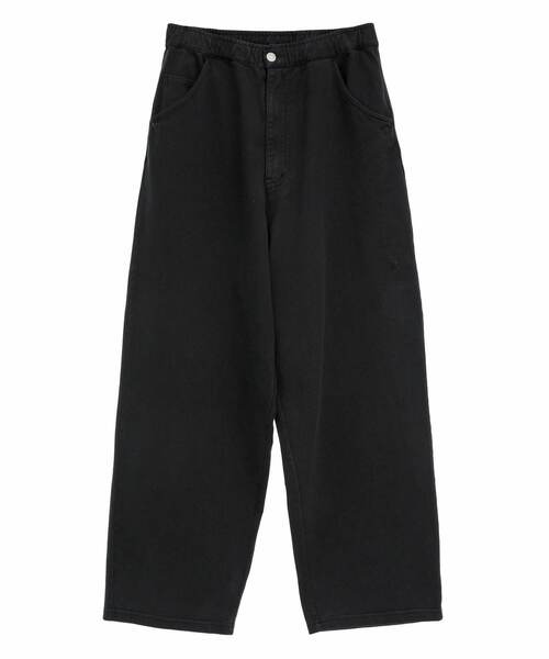 CONVERSE TOKYO(コンバーストウキョウ)の「PIGMENT DYE SWEAT PANTS(スウェットパンツ・レディース・ネイビー/スミクロ/クリーム・SMALL/MEDIUM)」の3枚目の写真