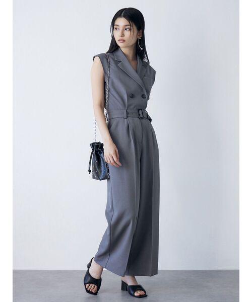 MURUA（ムルーア）の「チェーンショルダースタッズバッグ（ショルダーバッグ・レディース・ブラウン/ブラック/グレー・FREE）」の7枚目の写真