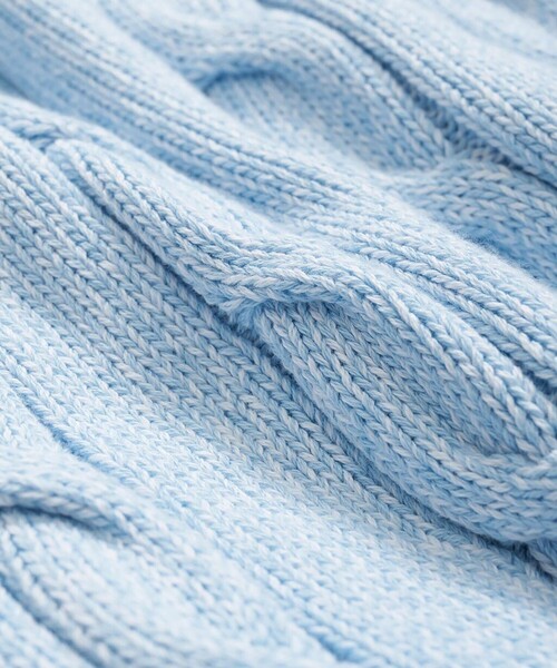 BROOKS BROTHERS（ブルックスブラザーズ）の「コットン ケーブル Vネックテニスセーター（ニット/セーター・メンズ・ライトブルー/ピンク・SMALL/LARGE/MEDIUM/X-LARGE/X-SMALL）」の12枚目の写真