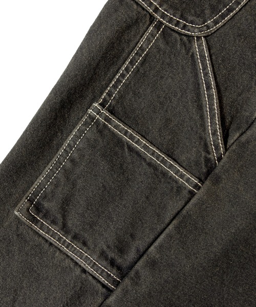 JACKROSE(ジャックローズ)の「JE-ビンテージ加工・ダブルニーデニムパンツ(デニムパンツ・メンズ・ブラック/インディゴブルー・M/L)」の9枚目の写真