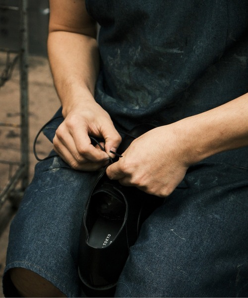 UNITED TOKYO（ユナイテッドトウキョウ）の「いつでも レザーシューズ｜本革｜軽量｜撥水防汚加工（ドレスシューズ・メンズ・ブラック・4/2/1/3）」の18枚目の写真