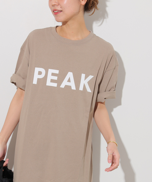 Snow Peak(スノーピーク)の「《追加》別注【Snow Peak/スノーピーク】Tシャツワンピース(ワンピース・レディース・ブラック/ベージュ・FREE)」の19枚目の写真