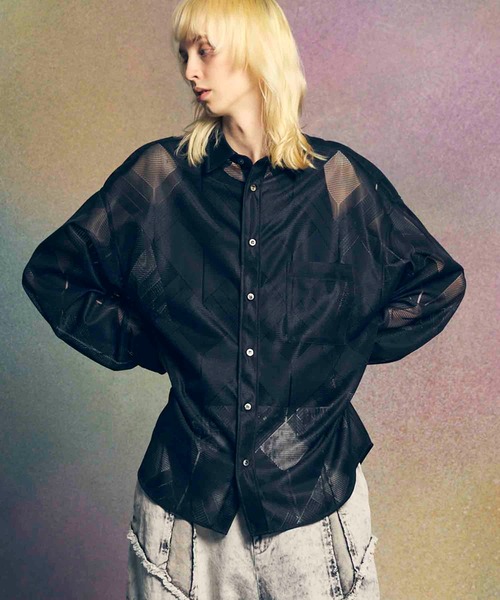 MAISON SPECIAL(メゾンスペシャル)の「《UNISEX》【LIMITED EDITION】Prime-Over Regular Collar Shirt/プライムオーバーレギュラーカラーシャツ【MAISON SPECIAL/メゾンスペシャル】(シャツ/ブラウス・メンズ・アイボリー/その他4/その他5/ピンクベージュ/その他7/その他8/その他9/その他6/その他1/その他2/ダークブラック/キナリ/グレイッシュベージュ/ベージュ/パープル/ダークブラウン/その他3/ブラック/グレー/オフホワイト/サックスブルー/ホワイト・1/2)」の18枚目の写真