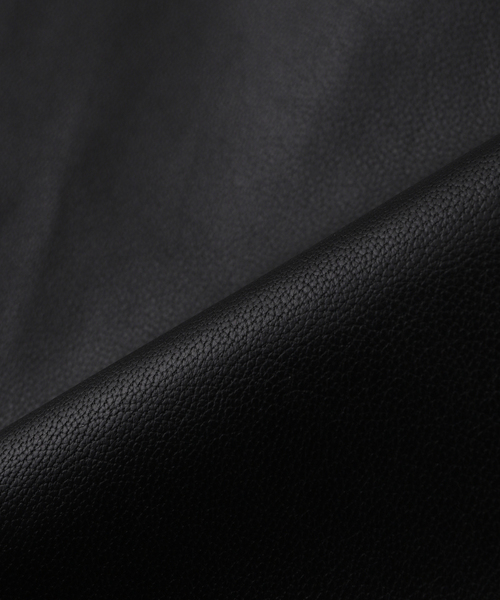 EDIFICE（エディフィス）の「ARMA (アルマ) LUSH Leather Shirt（その他アウター・メンズ・ブラック/ライトグレー・46/48）」の4枚目の写真