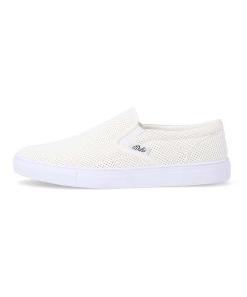 The DUFFER of ST.GEORGE（ザダファーオブセントジョージ）の「DUFFER ORIGINAL SLIP-ON SNEAKERS：DUFFERオリジナル スリッポン スニーカー（スニーカー・メンズ・ライトグレー/ホワイト・SMALL/MEDIUM/LARGE/X-LARGE）」の8枚目の写真