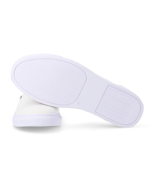 The DUFFER of ST.GEORGE（ザダファーオブセントジョージ）の「DUFFER ORIGINAL SLIP-ON SNEAKERS：DUFFERオリジナル スリッポン スニーカー（スニーカー・メンズ・ライトグレー/ホワイト・SMALL/MEDIUM/LARGE/X-LARGE）」の10枚目の写真