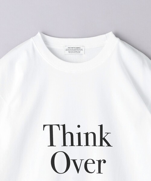 セール】＜POET MEETS DUBWISE＞ THINK OVER T-Shirt/Tシャツ（T