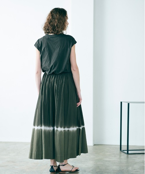 WALANCE（ワランス）の「organic cotton jersey asymmetry tee（タンクトップ・レディース・ブラック系その他/スミクロ/インディゴブルー・FREE）」の19枚目の写真