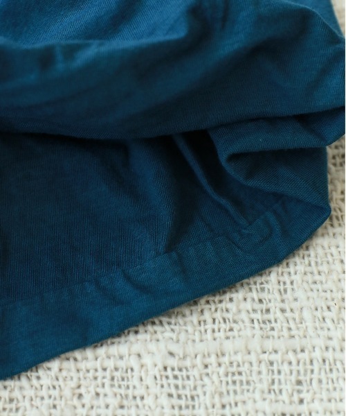 WALANCE（ワランス）の「organic cotton jersey asymmetry tee（タンクトップ・レディース・ブラック系その他/スミクロ/インディゴブルー・FREE）」の13枚目の写真