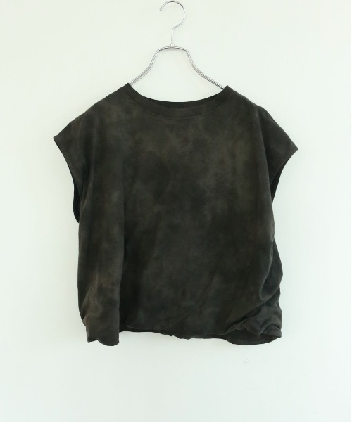 WALANCE（ワランス）の「organic cotton jersey asymmetry tee（タンクトップ・レディース・ブラック系その他/スミクロ/インディゴブルー・FREE）」の9枚目の写真