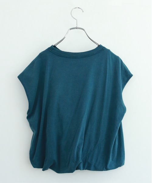 WALANCE（ワランス）の「organic cotton jersey asymmetry tee（タンクトップ・レディース・ブラック系その他/スミクロ/インディゴブルー・FREE）」の7枚目の写真
