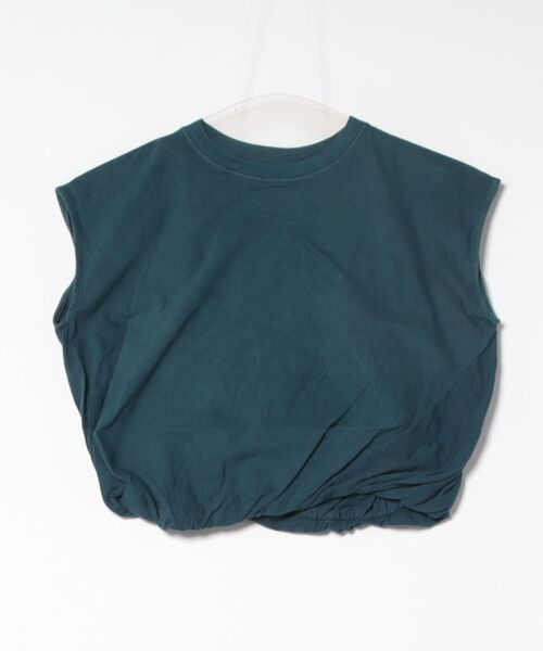 WALANCE（ワランス）の「organic cotton jersey asymmetry tee（タンクトップ・レディース・ブラック系その他/スミクロ/インディゴブルー・FREE）」の5枚目の写真