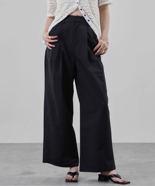 タフタストレートパンツ（その他パンツ）｜1chaku.（イッチャク）の