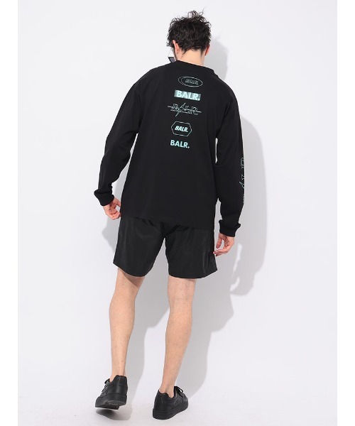 BALR.(ボーラー)の「BALR. (ボーラー) ロゴプリント クルーネック 長袖 Tシャツ(Tシャツ/カットソー・メンズ・ブラック・S/M/L/LL/2XL/XS)」の14枚目の写真