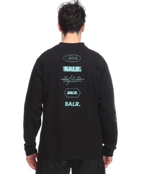 BALR.(ボーラー)の「BALR. (ボーラー) ロゴプリント クルーネック 長袖 Tシャツ(Tシャツ/カットソー・メンズ・ブラック・S/M/L/LL/2XL/XS)」の5枚目の写真