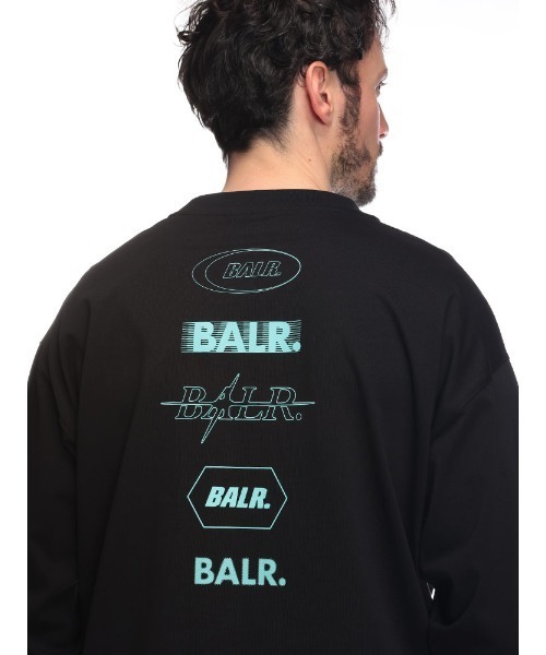 BALR.(ボーラー)の「BALR. (ボーラー) ロゴプリント クルーネック 長袖 Tシャツ(Tシャツ/カットソー・メンズ・ブラック・S/M/L/LL/2XL/XS)」の7枚目の写真