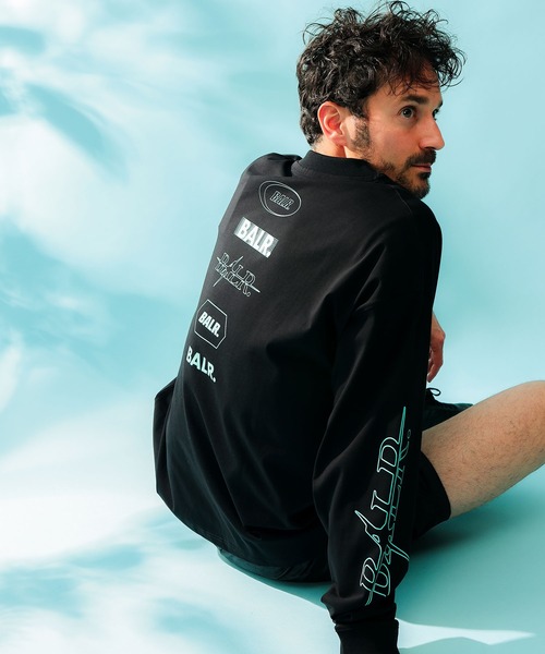 BALR.(ボーラー)の「BALR. (ボーラー) ロゴプリント クルーネック 長袖 Tシャツ(Tシャツ/カットソー・メンズ・ブラック・S/M/L/LL/2XL/XS)」の11枚目の写真