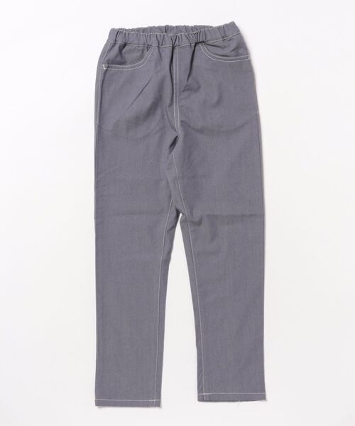 HAKKA KIDS（ハッカキッズ）の「シャリ感ストレッチスリムパンツ（その他パンツ・キッズ・サックスブルー/ピンク/ネイビー・100cm/110cm/120cm/130cm）」の2枚目の写真