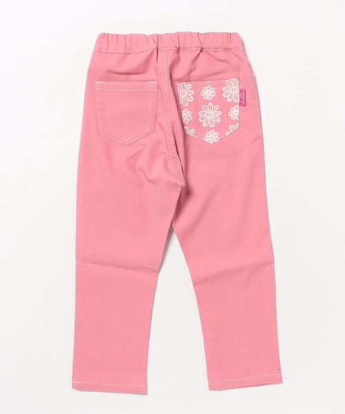 HAKKA KIDS（ハッカキッズ）の「シャリ感ストレッチスリムパンツ（その他パンツ・キッズ・サックスブルー/ピンク/ネイビー・100cm/110cm/120cm/130cm）」の4枚目の写真