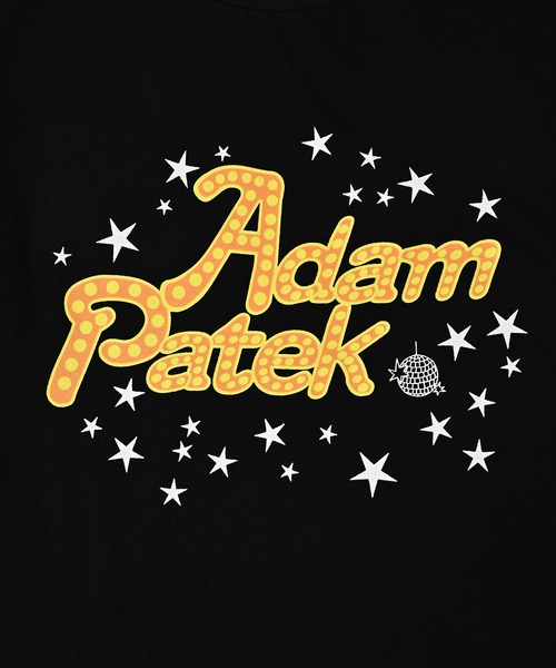 ADAM PATEK（アダムパテック）の「【ADAMPATEK/アダムパテック】disco logo short sleeve T/ディスコロゴプリントT（Tシャツ/カットソー・レディース・パープル/ホワイト/ブラック・1/2）」の8枚目の写真
