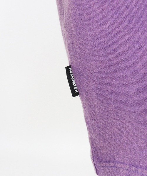 ADAM PATEK（アダムパテック）の「【ADAMPATEK/アダムパテック】disco logo short sleeve T/ディスコロゴプリントT（Tシャツ/カットソー・レディース・パープル/ホワイト/ブラック・1/2）」の17枚目の写真