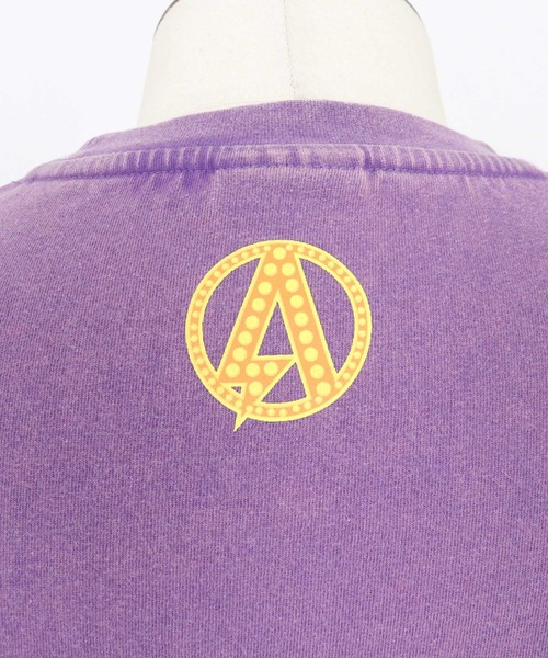 ADAM PATEK（アダムパテック）の「【ADAMPATEK/アダムパテック】disco logo short sleeve T/ディスコロゴプリントT（Tシャツ/カットソー・レディース・パープル/ホワイト/ブラック・1/2）」の19枚目の写真