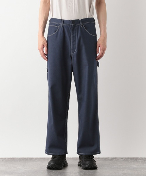 GLOBAL WORK（グローバルワーク）の「クリーンデニムペインターパンツ/CLEAN MODE/319861（デニムパンツ・メンズ・ダークブルー/ネイビー・SMALL/LARGE/X-LARGE/MEDIUM）」の3枚目の写真