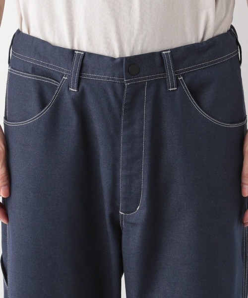 GLOBAL WORK（グローバルワーク）の「クリーンデニムペインターパンツ/CLEAN MODE/319861（デニムパンツ・メンズ・ダークブルー/ネイビー・SMALL/LARGE/X-LARGE/MEDIUM）」の6枚目の写真