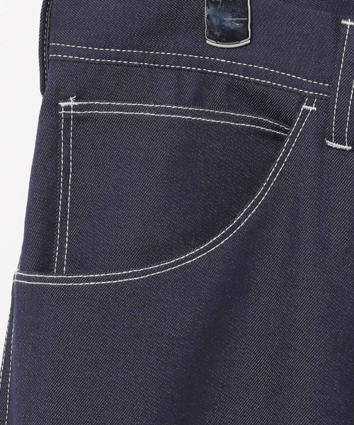 GLOBAL WORK（グローバルワーク）の「クリーンデニムペインターパンツ/CLEAN MODE/319861（デニムパンツ・メンズ・ダークブルー/ネイビー・SMALL/LARGE/X-LARGE/MEDIUM）」の8枚目の写真