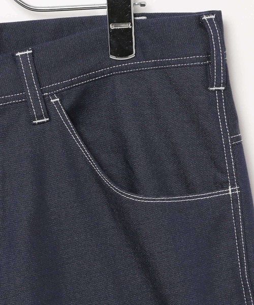 GLOBAL WORK（グローバルワーク）の「クリーンデニムペインターパンツ/CLEAN MODE/319861（デニムパンツ・メンズ・ダークブルー/ネイビー・SMALL/LARGE/X-LARGE/MEDIUM）」の9枚目の写真