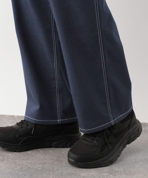GLOBAL WORK（グローバルワーク）の「クリーンデニムペインターパンツ/CLEAN MODE/319861（デニムパンツ・メンズ・ダークブルー/ネイビー・SMALL/LARGE/X-LARGE/MEDIUM）」の10枚目の写真