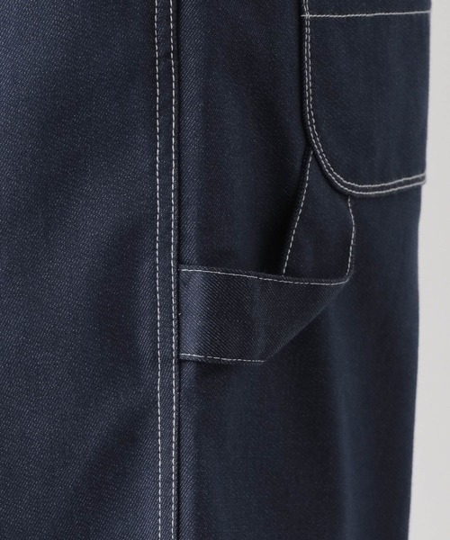 GLOBAL WORK（グローバルワーク）の「クリーンデニムペインターパンツ/CLEAN MODE/319861（デニムパンツ・メンズ・ダークブルー/ネイビー・SMALL/LARGE/X-LARGE/MEDIUM）」の17枚目の写真