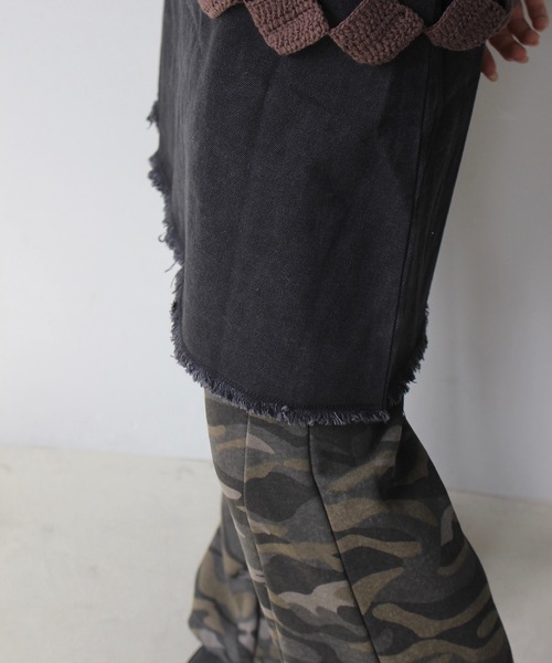SANSeLF(サンセルフ)の「【SANSeLF】カモフラ柄リラックスフレアパンツ sanw25s065(その他パンツ・レディース・カモフラージュ・FREE)」の13枚目の写真