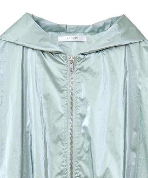 EGOIST（エゴイスト）の「EGOISTメタリックアウター（ブルゾン・レディース・ミント・FREE）」の11枚目の写真